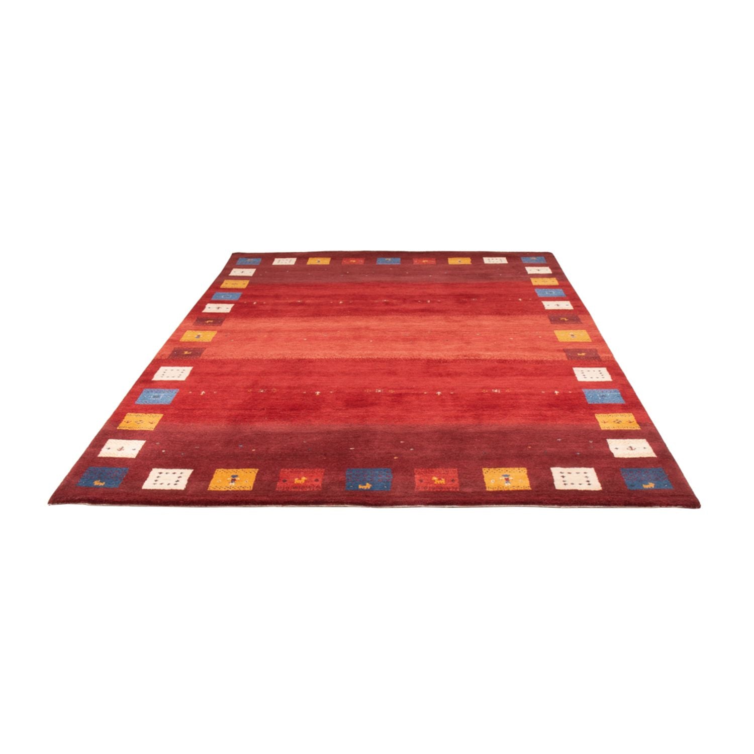 Tappeto Gabbeh - Loribaft Indus - 245 x 170 cm - rosso