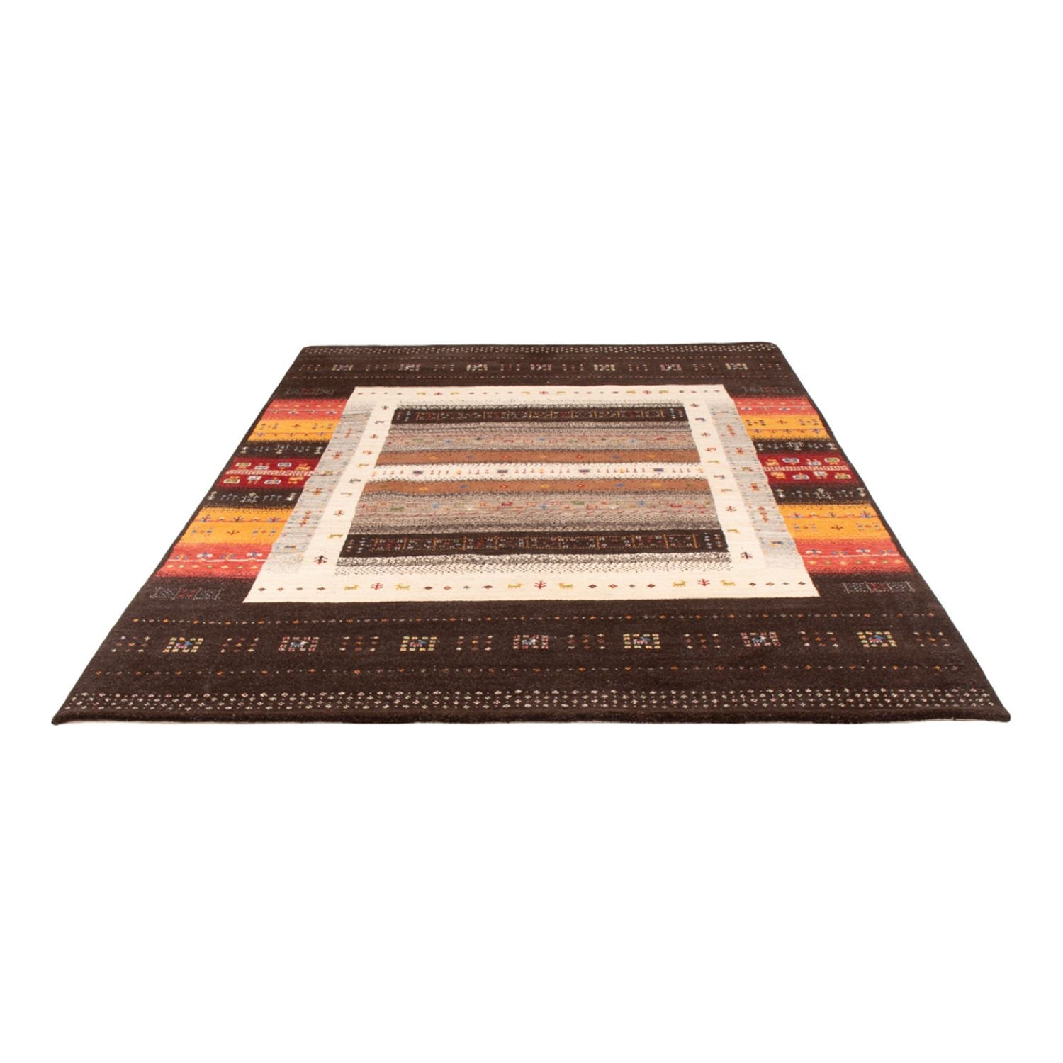 Tappeto Gabbeh - Loribaft Indus - 240 x 169 cm - multicolore