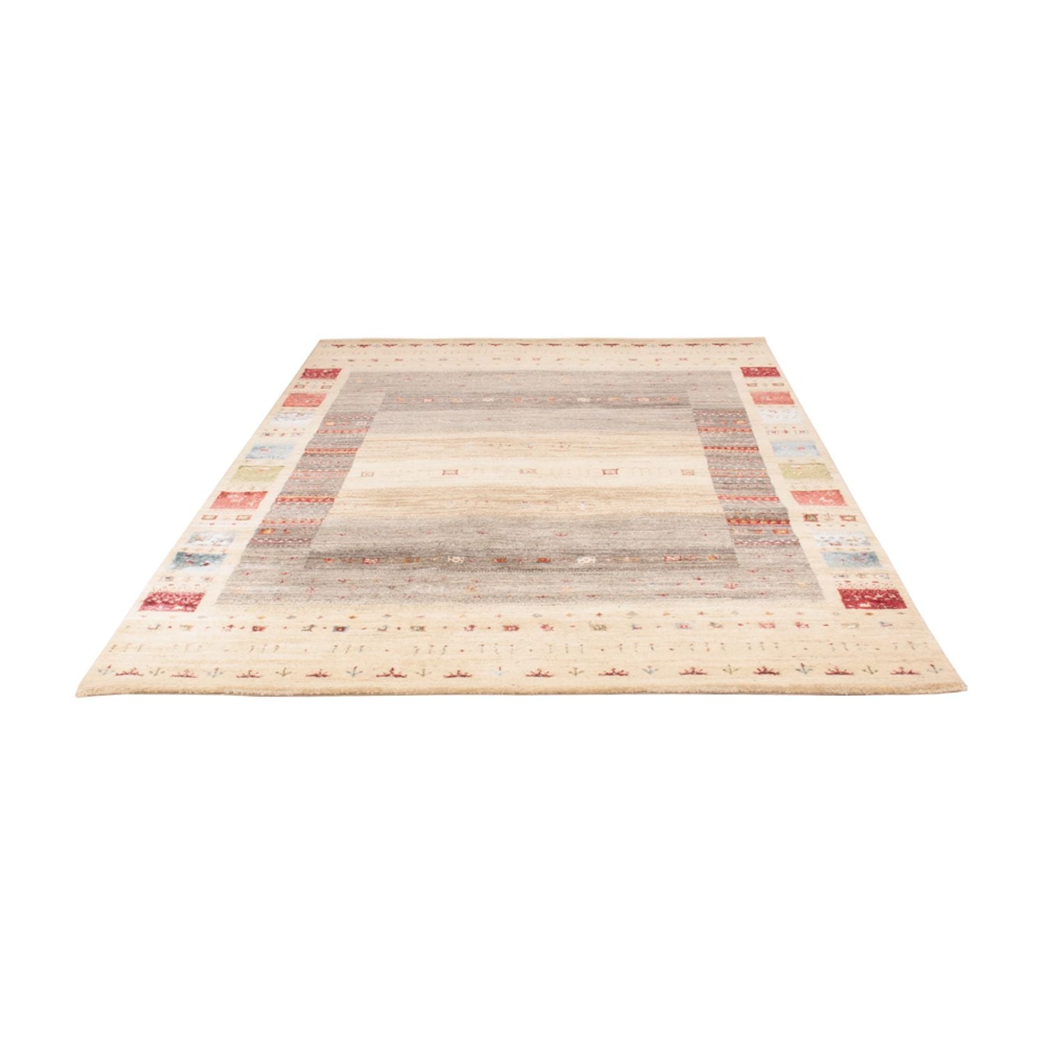 Tappeto Gabbeh - Loribaft Indus - 242 x 167 cm - naturale