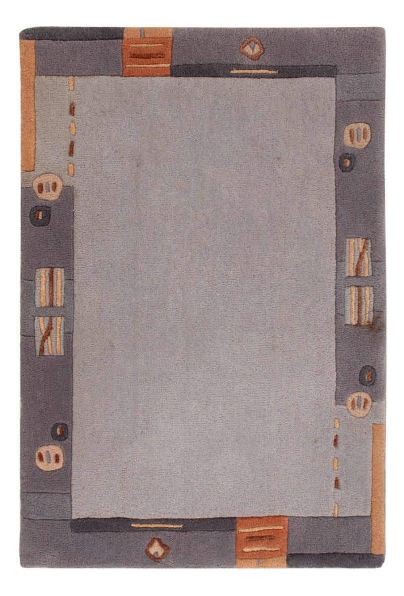 Tappeto Nepal - 90 x 60 cm - grigio
