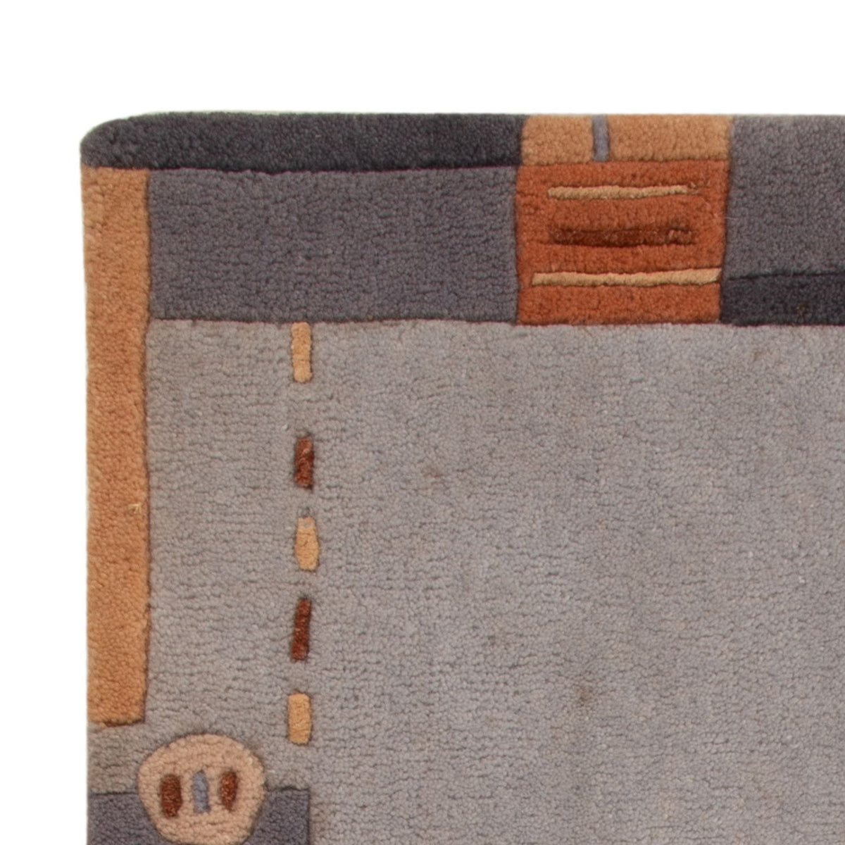 Tappeto Nepal - 90 x 60 cm - grigio