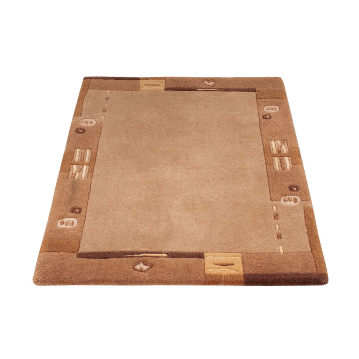Tappeto Nepal - 90 x 60 cm - marrone