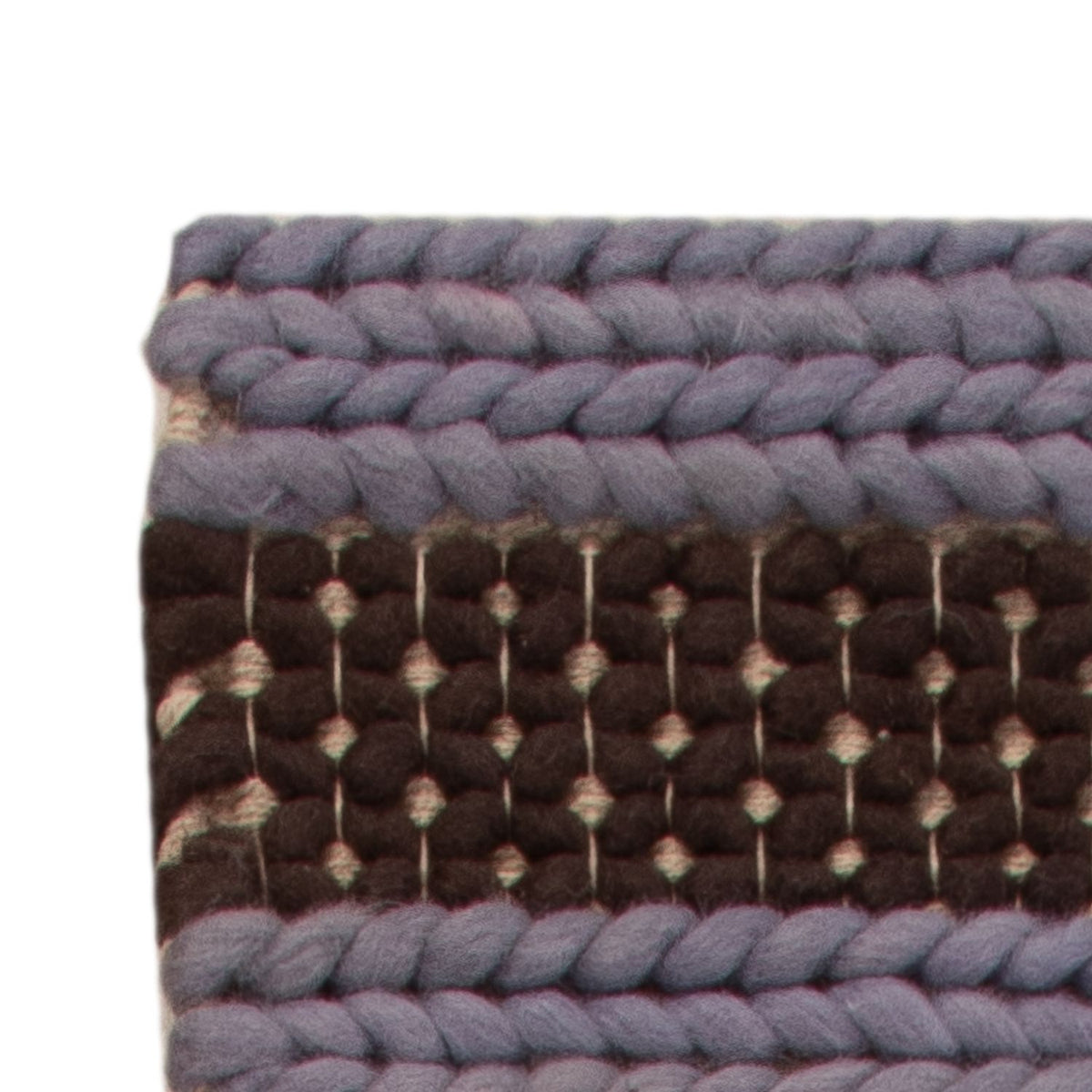 Tappeto corsia Tappeto di lana - 124 x 33 cm - multicolore