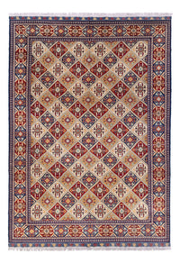 Tappeto afgano - 355 x 250 cm - beige chiaro