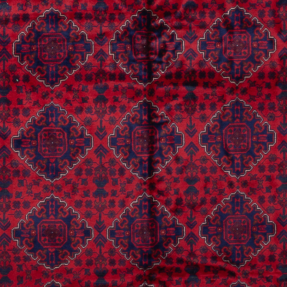 Tappeto afgano - 346 x 241 cm - rosso