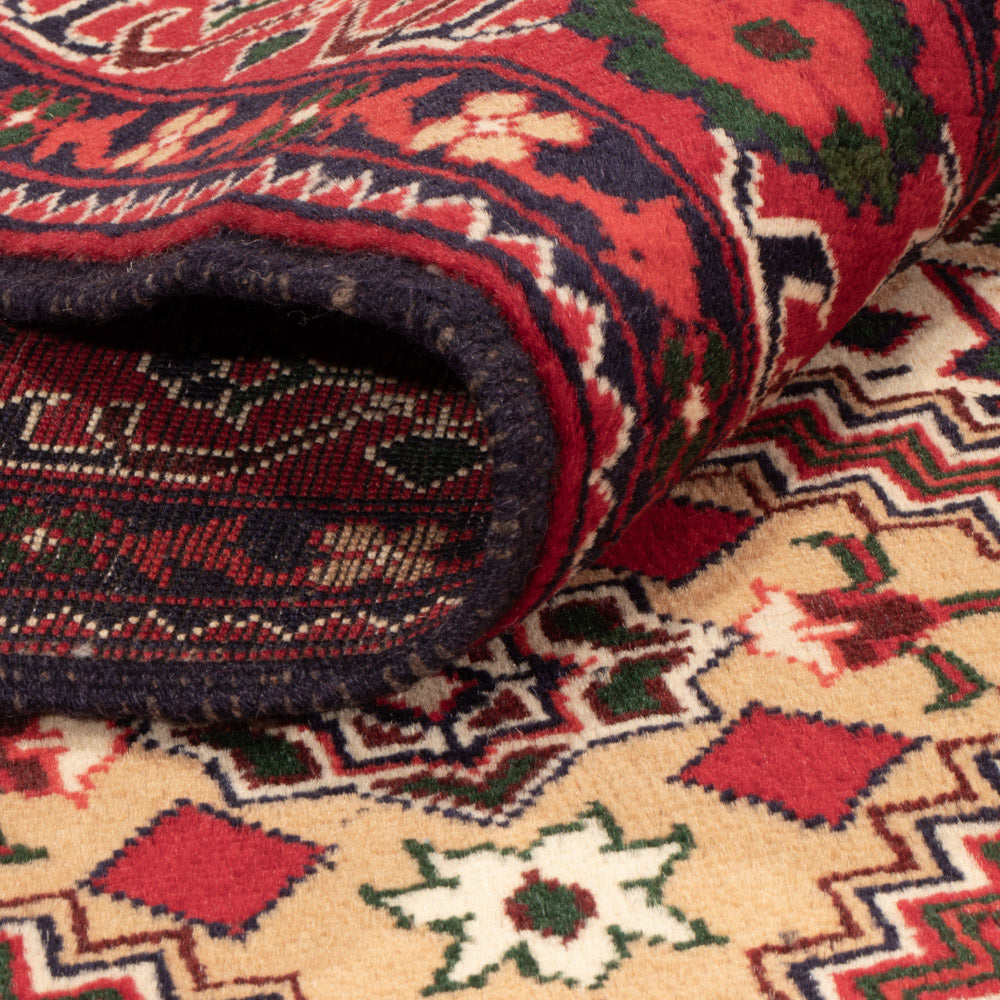 Tappeto afgano - 198 x 152 cm - multicolore