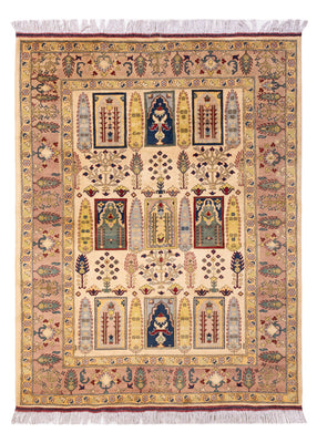 Tappeto afgano - 199 x 150 cm - beige