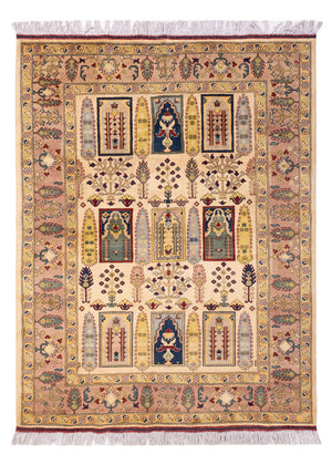 Tappeto afgano - 199 x 150 cm - beige