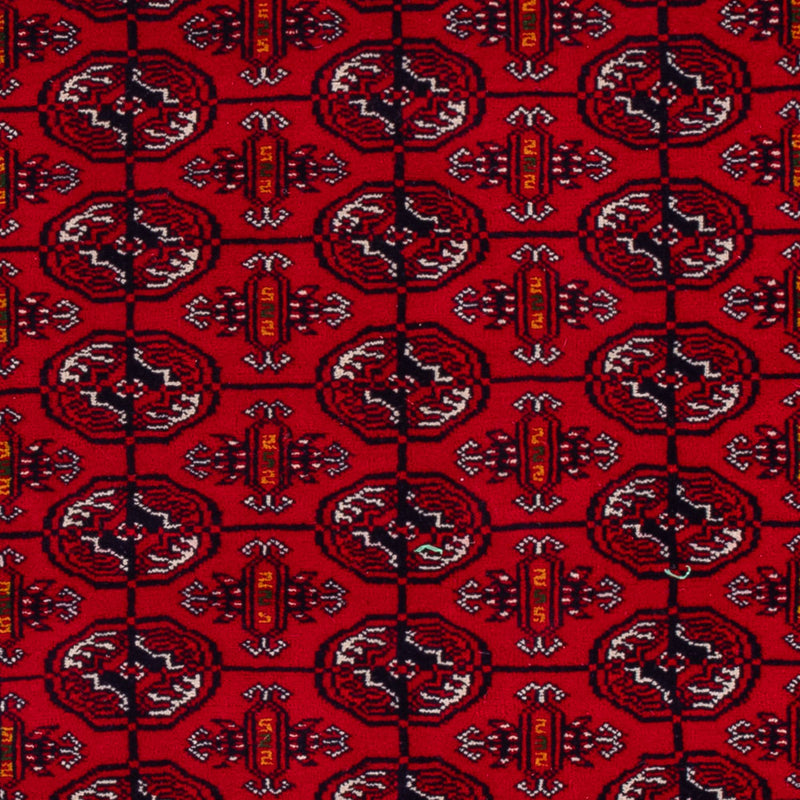 Tappeto afgano - Bukhara - 209 x 132 cm - rosso scuro