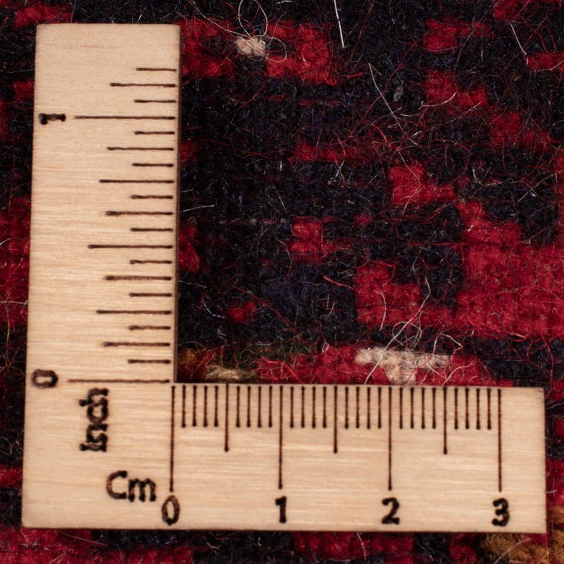 Tappeto afgano - Bukhara - 209 x 132 cm - rosso scuro