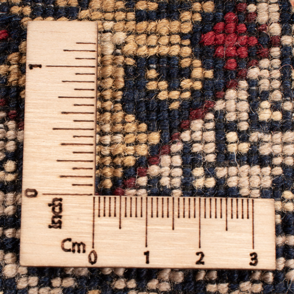 Tappeto afgano - 194 x 151 cm - grigio chiaro