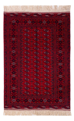 Tappeto afgano - Bukhara - 194 x 133 cm - rosso scuro
