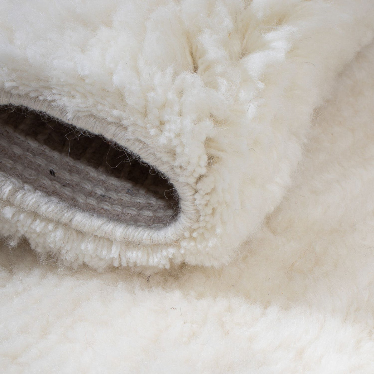 Tappeto corsia Tappeto Gabbeh - Indus - 100 x 66 cm - grigio chiaro