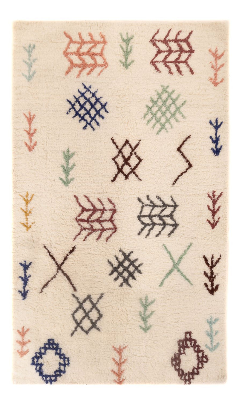Tappeto corsia Tappeto berbero - 255 x 150 cm - multicolore