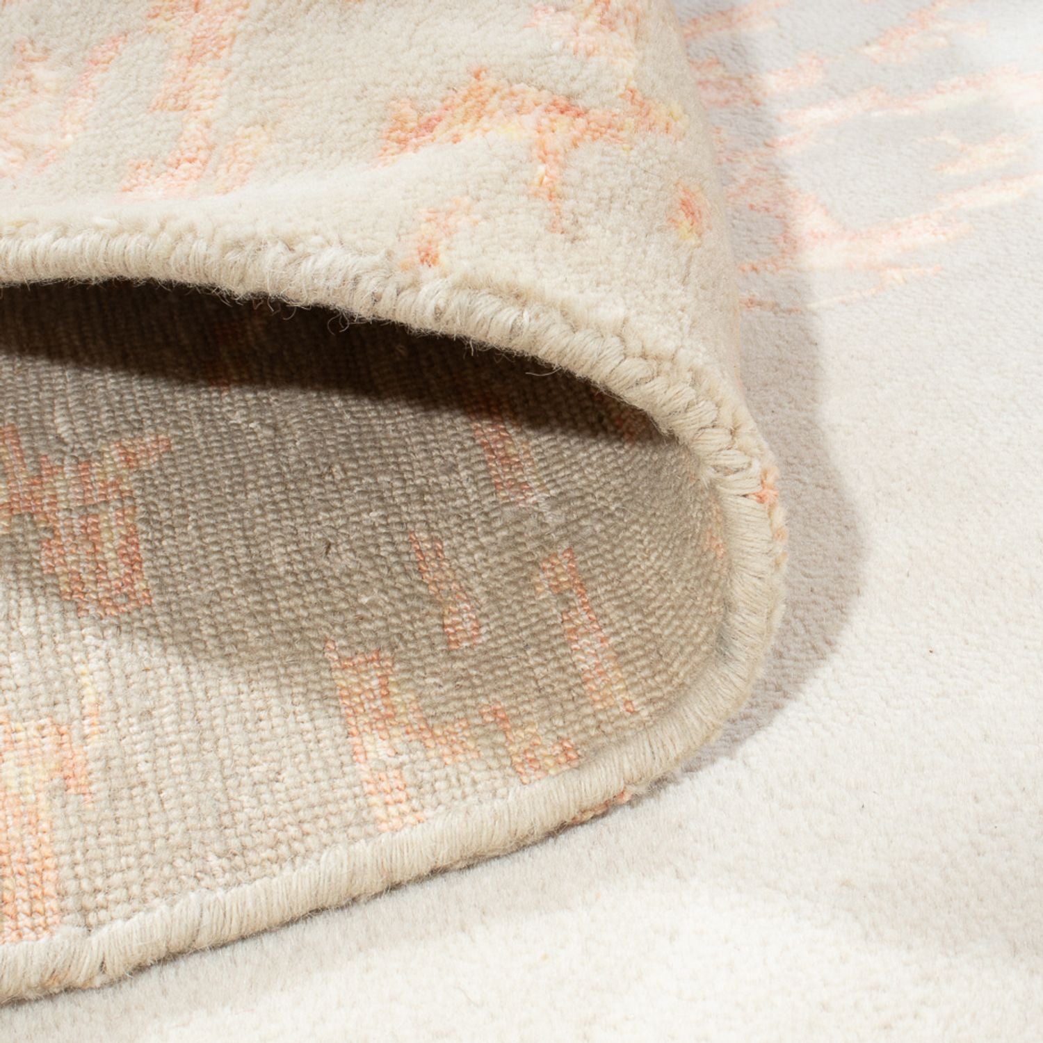 Tappeto di design quadrato  - 289 x 287 cm - beige