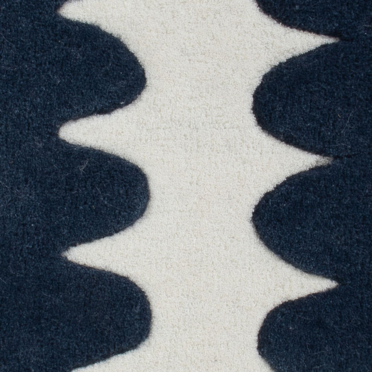 Tappeto di lana quadrato  - 60 x 60 cm - multicolore