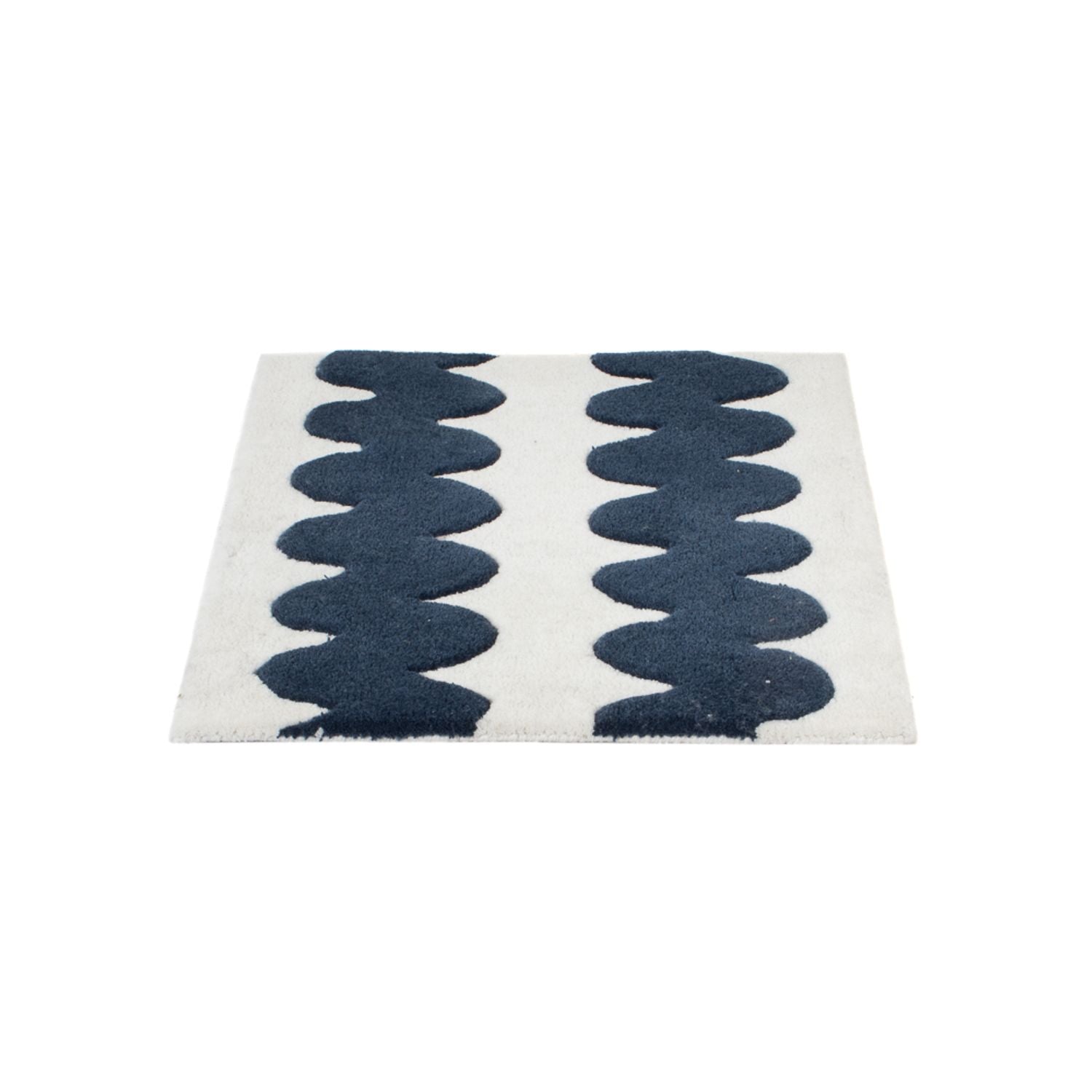 Tappeto di lana quadrato  - 60 x 60 cm - multicolore