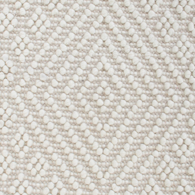 Tappeto di lana - 96 x 62 cm - grigio chiaro