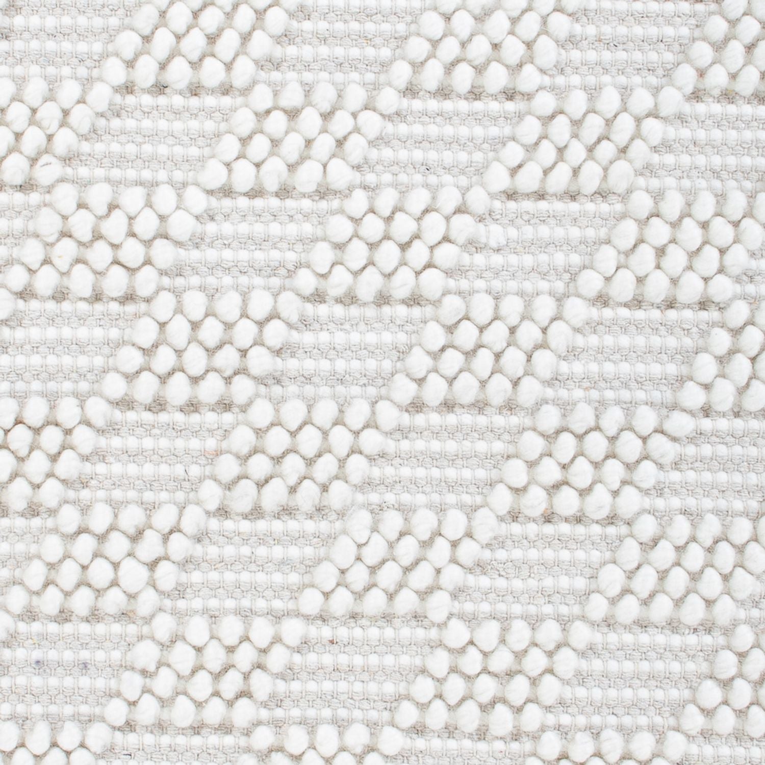 Tappeto di lana - 94 x 60 cm - grigio chiaro