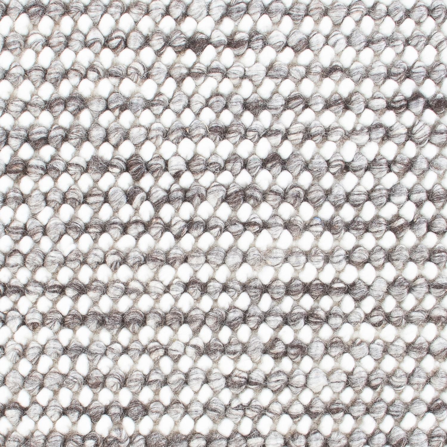 Tappeto di lana - 94 x 60 cm - grigio