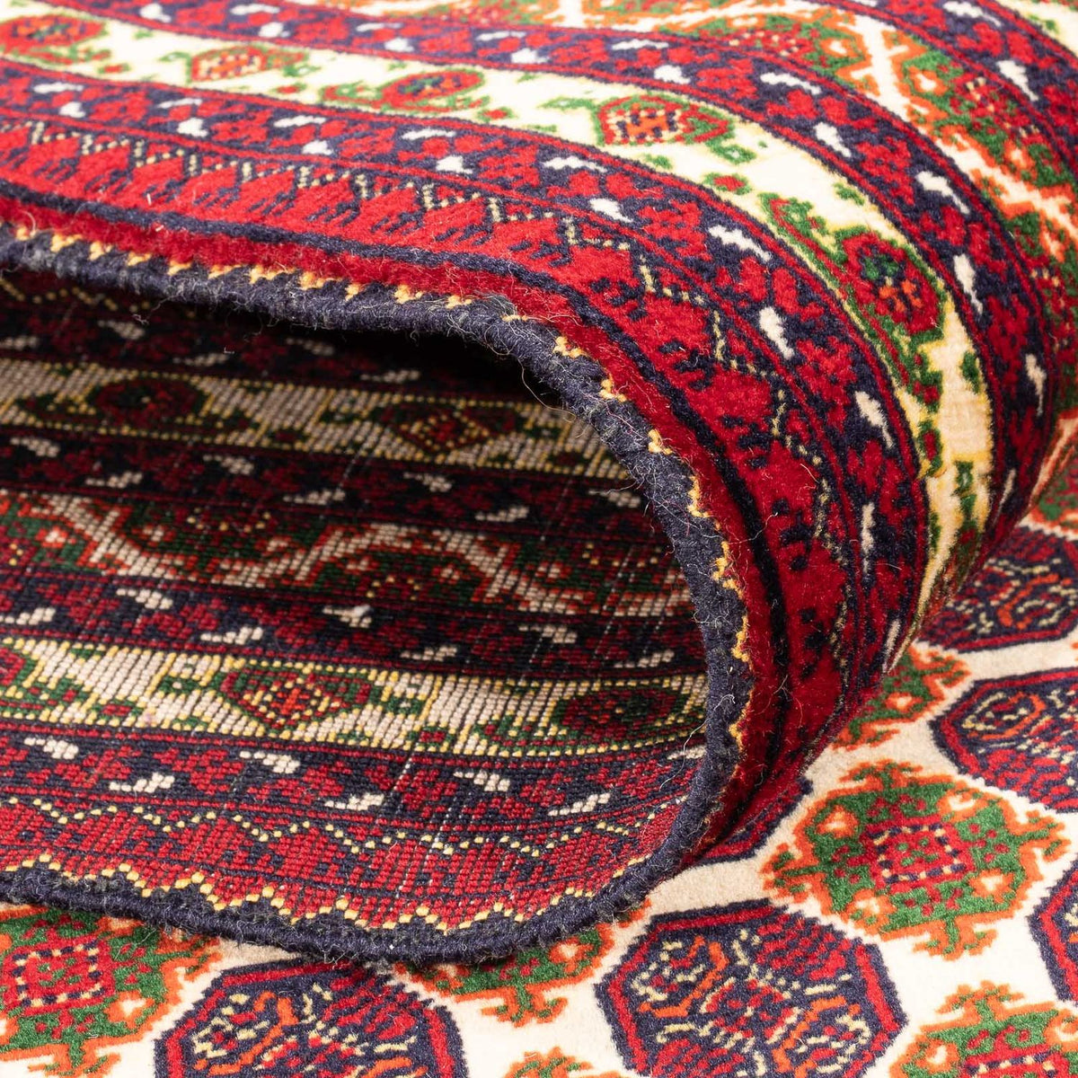 Tappeto corsia Tappeto afgano - 287 x 90 cm - beige