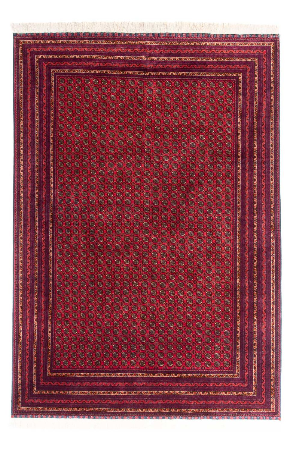 Tappeto afgano - 294 x 194 cm - rosso