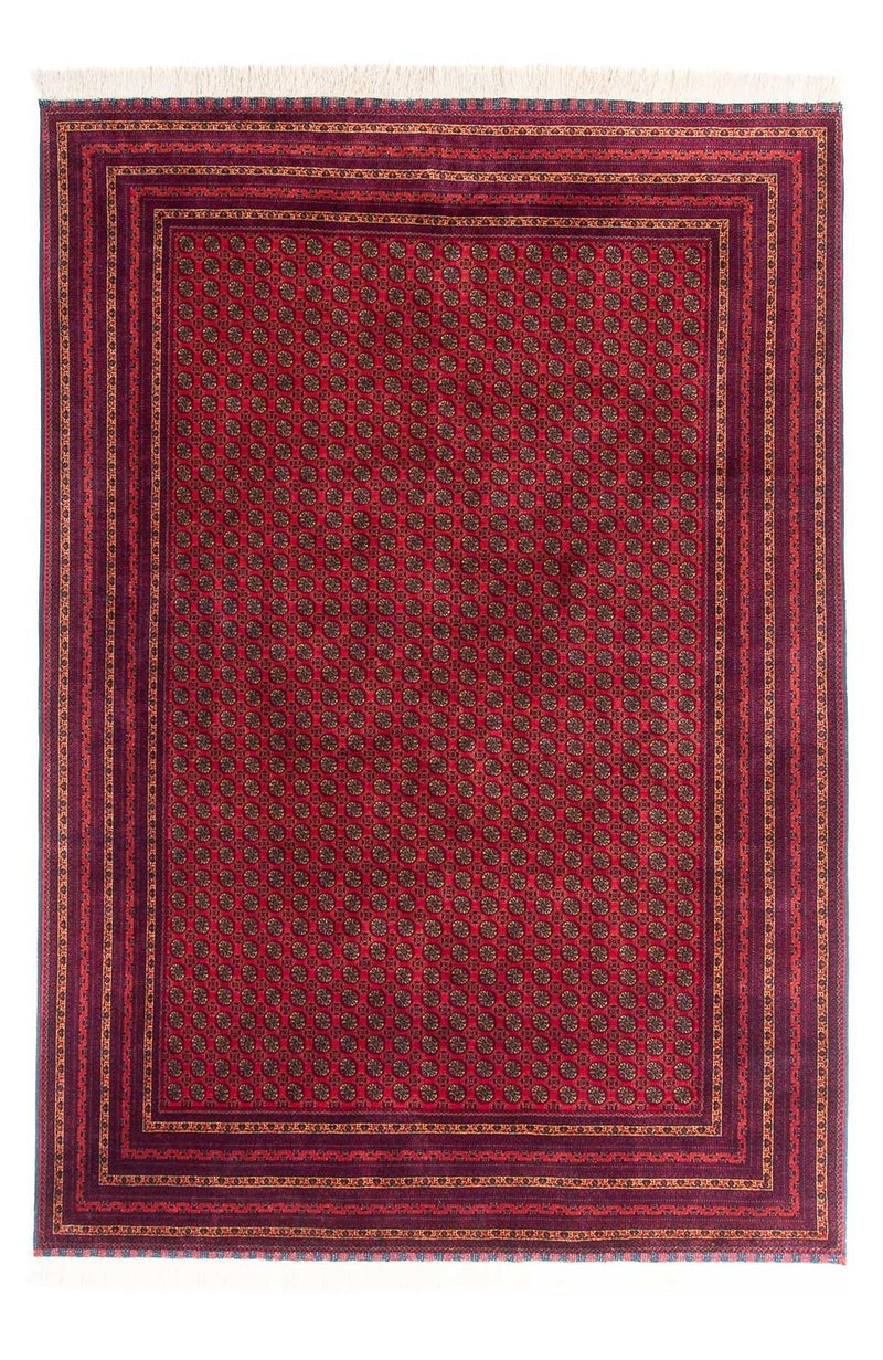Tappeto afgano - 294 x 194 cm - rosso