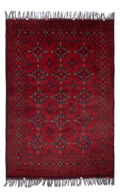 Tappeto afgano - Bukhara - 293 x 194 cm - rosso