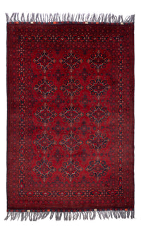 Tappeto afgano - Bukhara - 293 x 194 cm - rosso