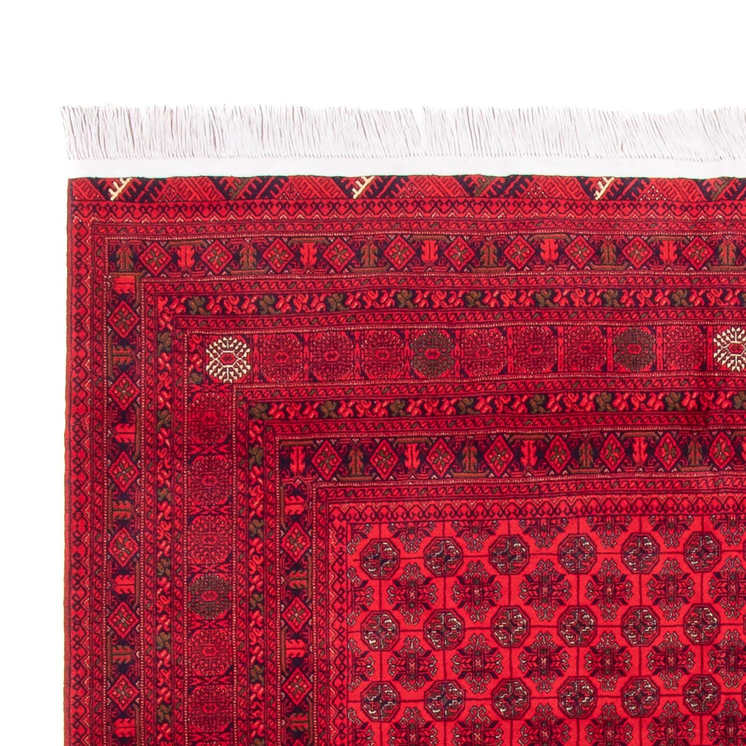Tappeto afgano - 295 x 194 cm - rosso