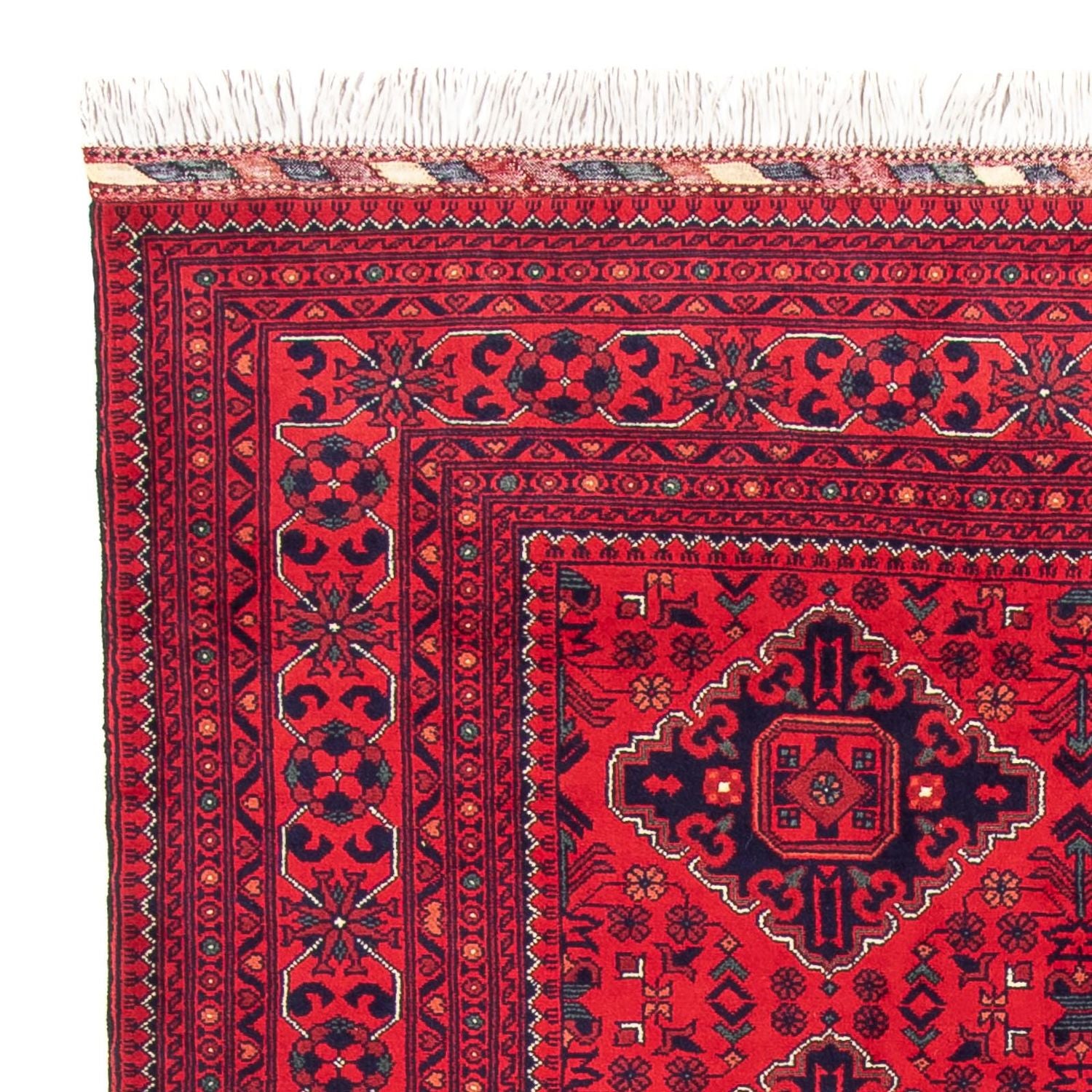 Tappeto afgano - 298 x 198 cm - rosso