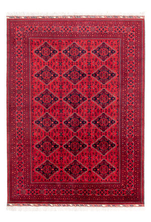 Tappeto afgano - 293 x 196 cm - rosso