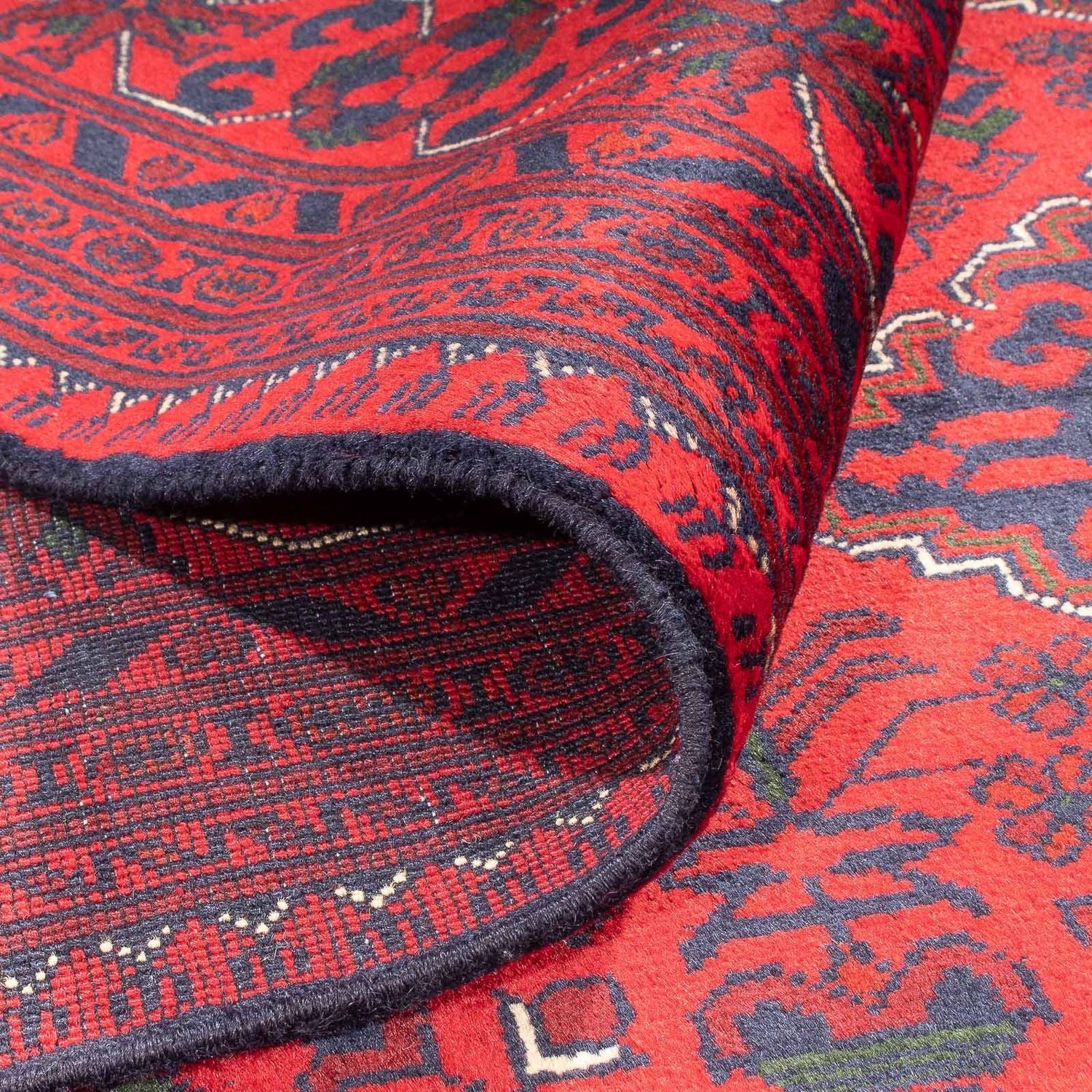 Tappeto afgano - 293 x 196 cm - rosso