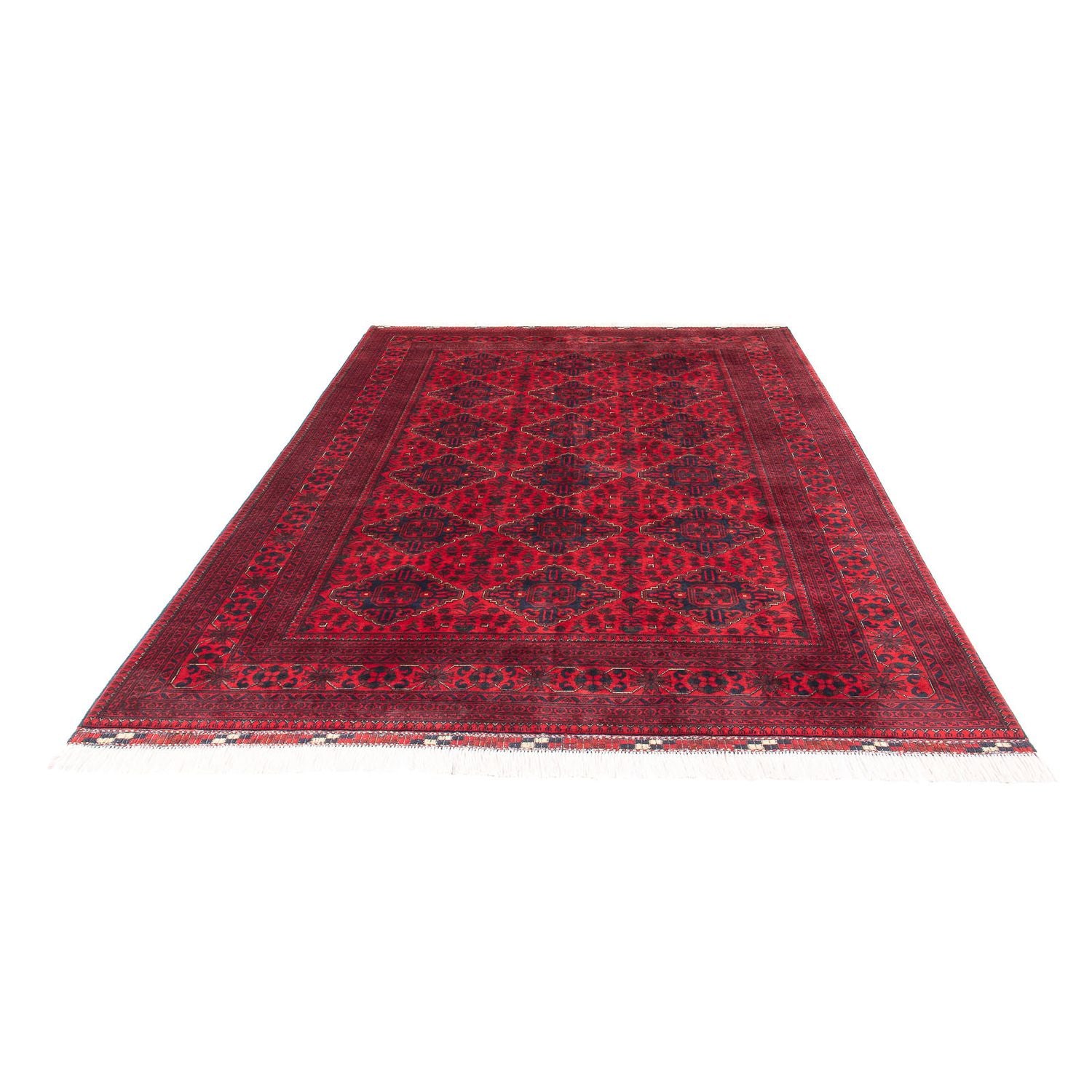 Tappeto afgano - 293 x 196 cm - rosso
