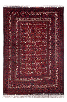 Tappeto afgano - Bukhara - 290 x 201 cm - rosso scuro