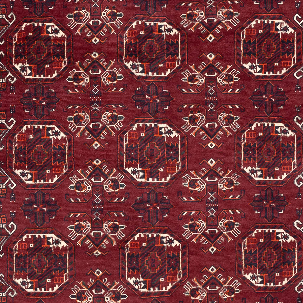 Tappeto afgano - Bukhara - 290 x 201 cm - rosso scuro