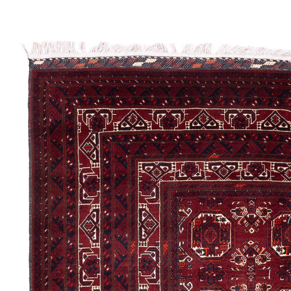 Tappeto afgano - Bukhara - 290 x 201 cm - rosso scuro