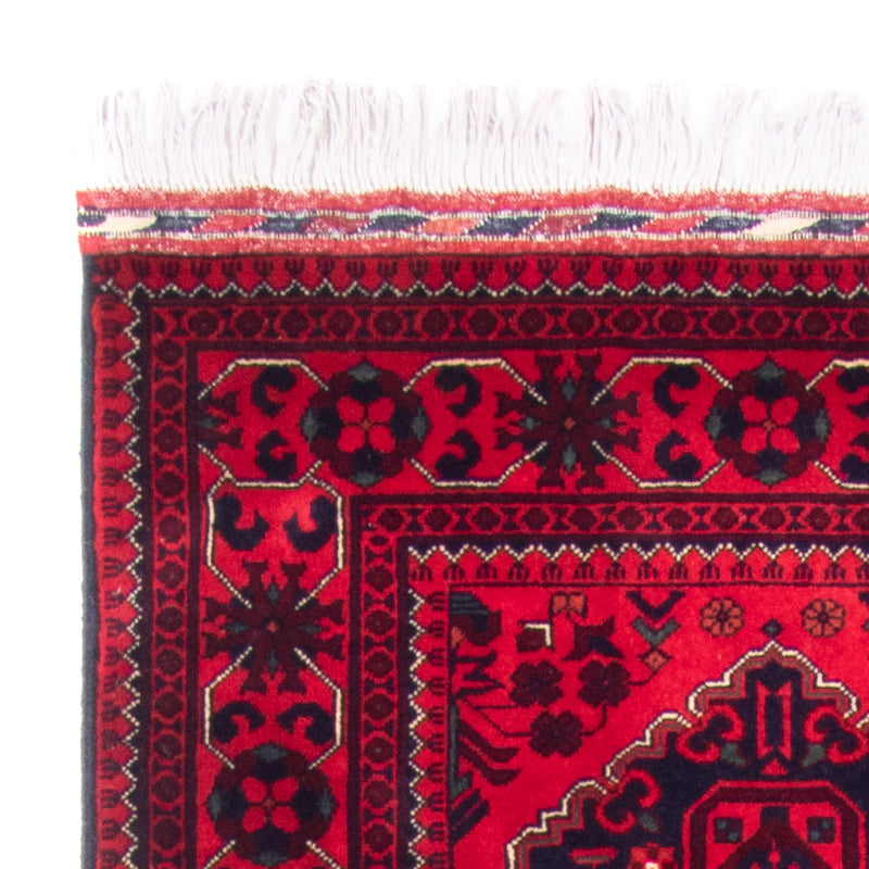 Tappeto corsia Tappeto afgano - 292 x 90 cm - rosso