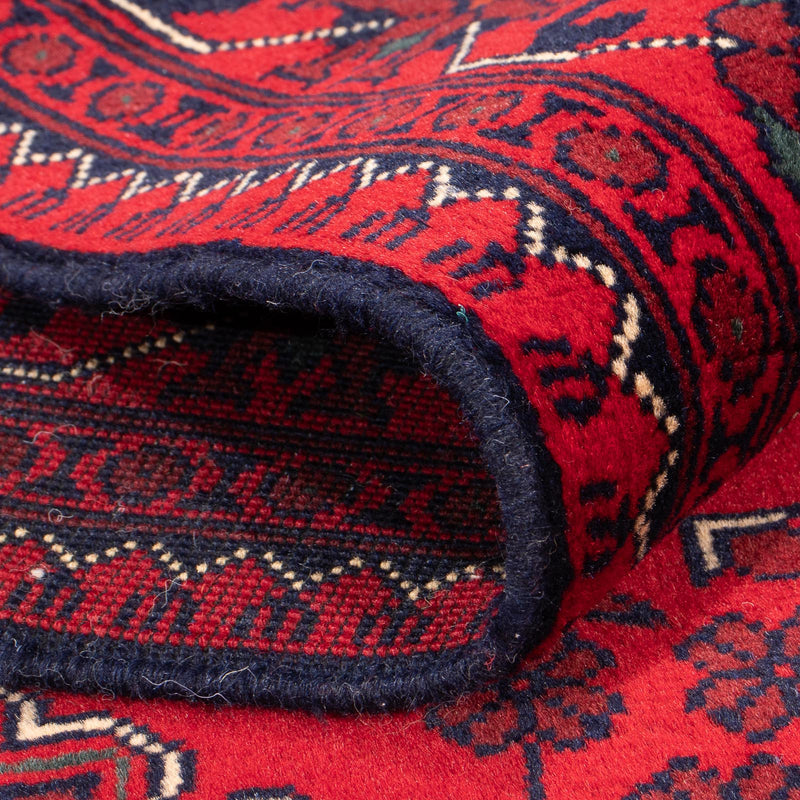 Tappeto corsia Tappeto afgano - 292 x 90 cm - rosso