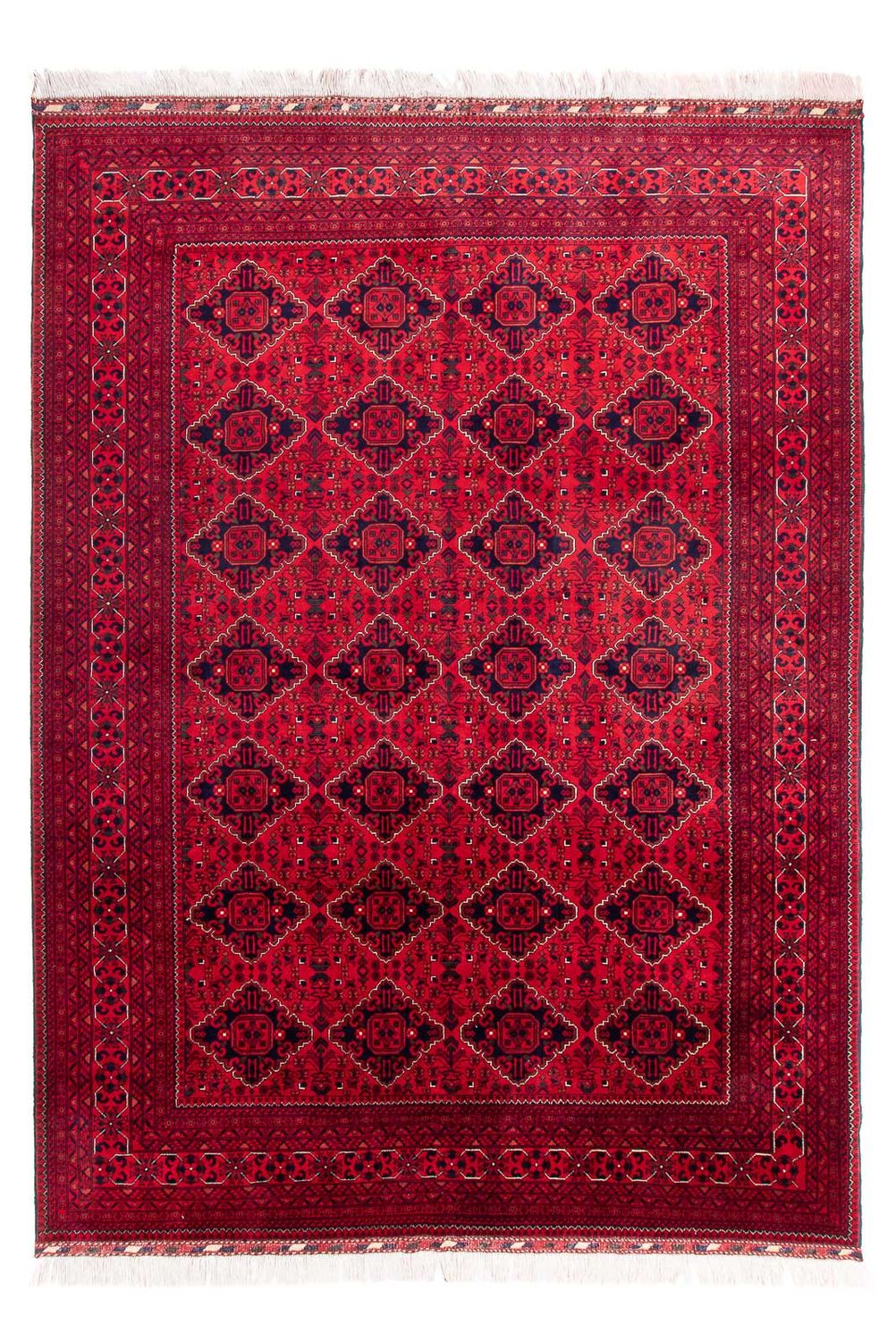 Tappeto afgano - 349 x 246 cm - rosso