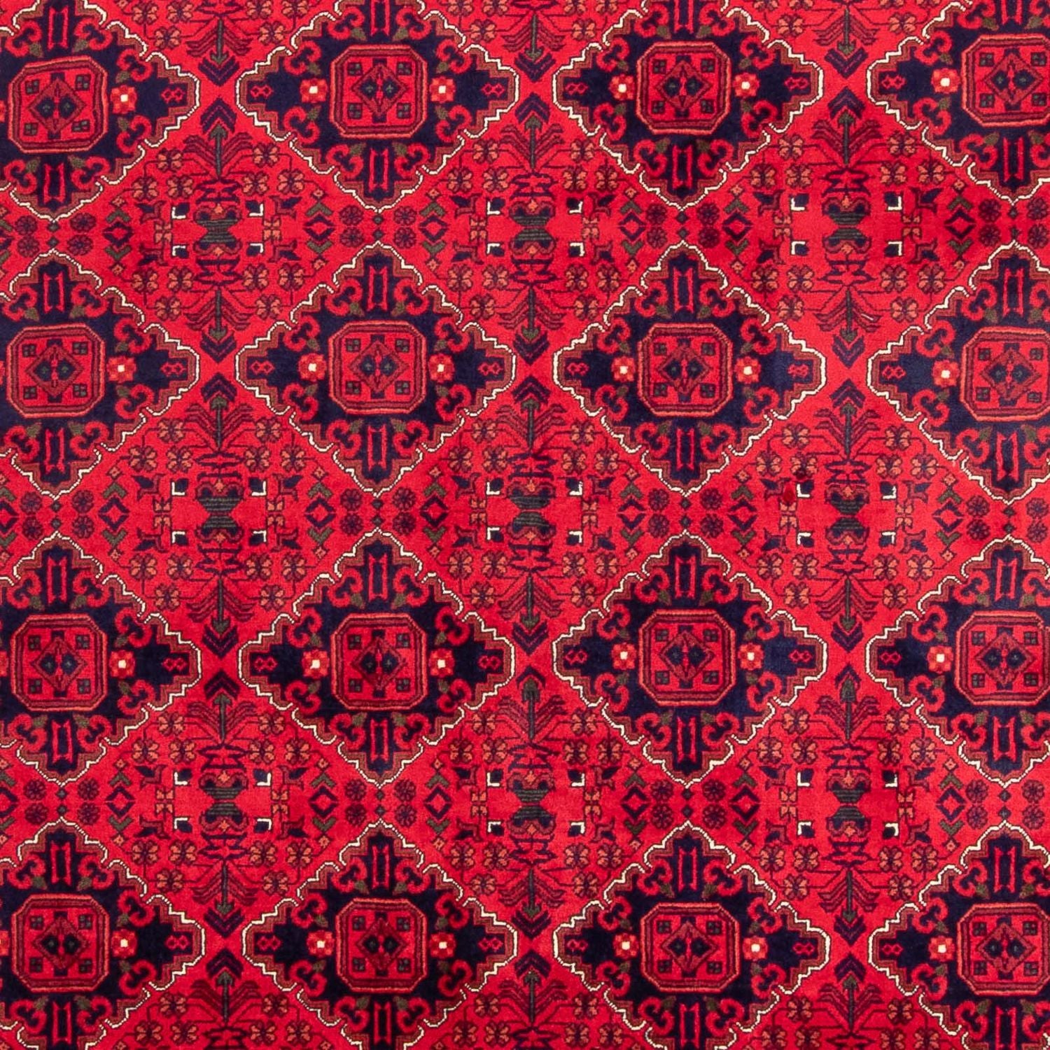 Tappeto afgano - 349 x 246 cm - rosso
