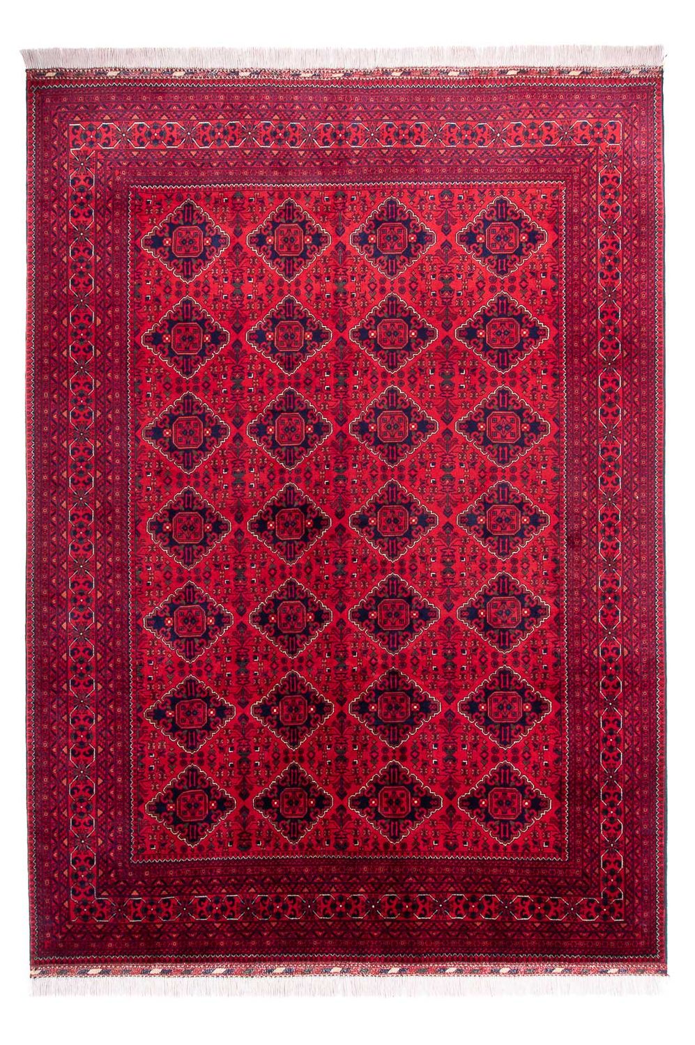 Tappeto afgano - 346 x 246 cm - rosso