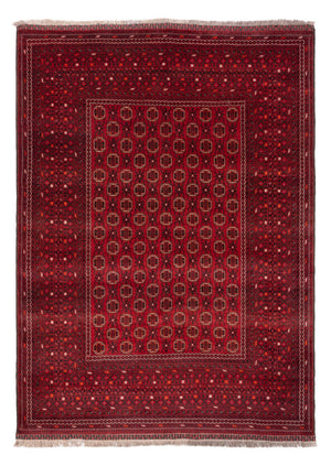 Tappeto afgano - Bukhara - 274 x 198 cm - rosso