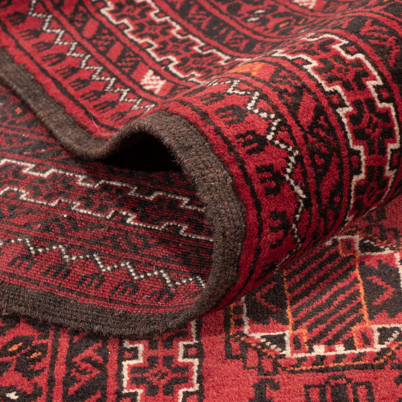 Tappeto afgano - Bukhara - 274 x 198 cm - rosso