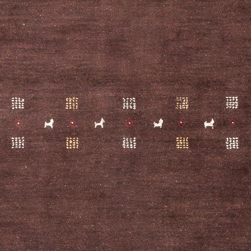 Tappeto Gabbeh - Loribaft Persero - 300 x 200 cm - cioccolato