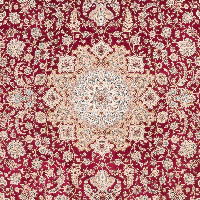 Tappeto di seta - Ghom seta - Premio - 227 x 145 cm - rosso