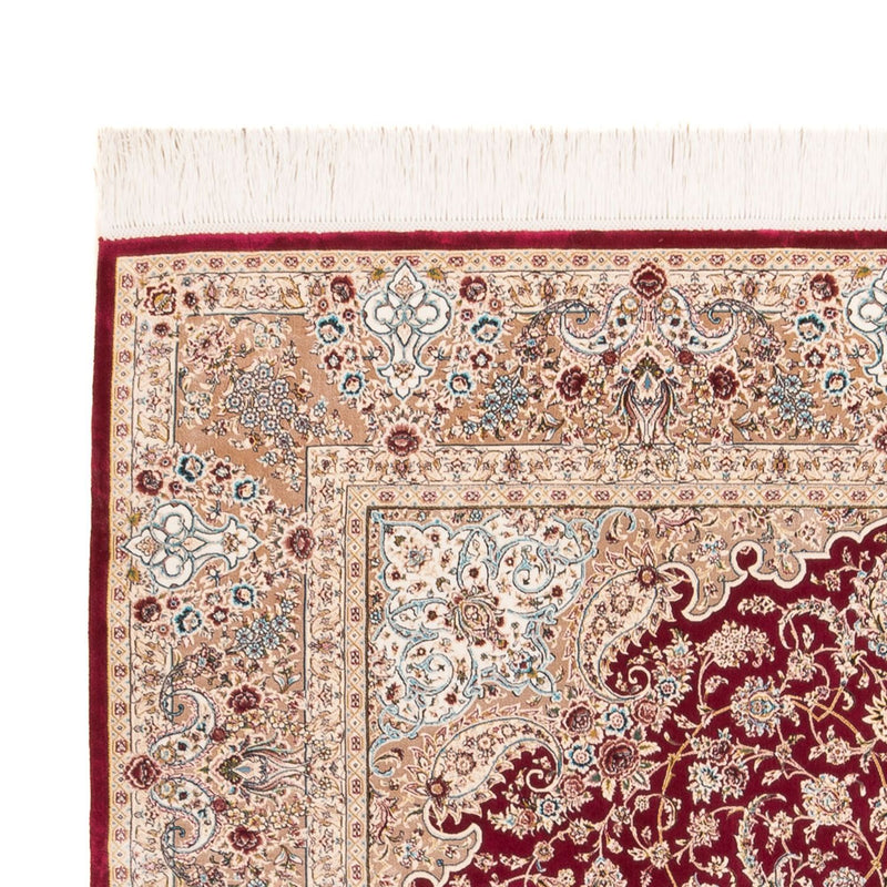 Tappeto di seta - Ghom seta - Premio - 227 x 145 cm - rosso