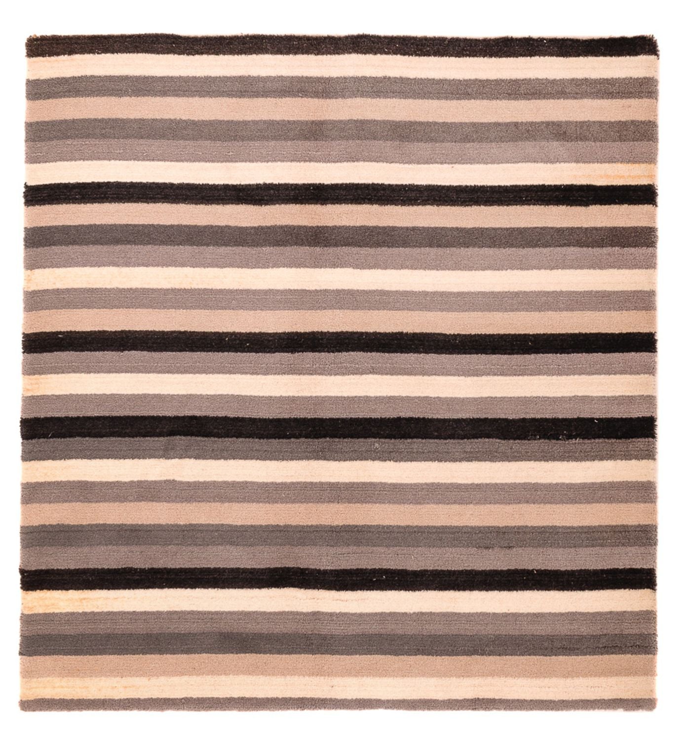 Tappeto di lana quadrato  - 150 x 140 cm - multicolore