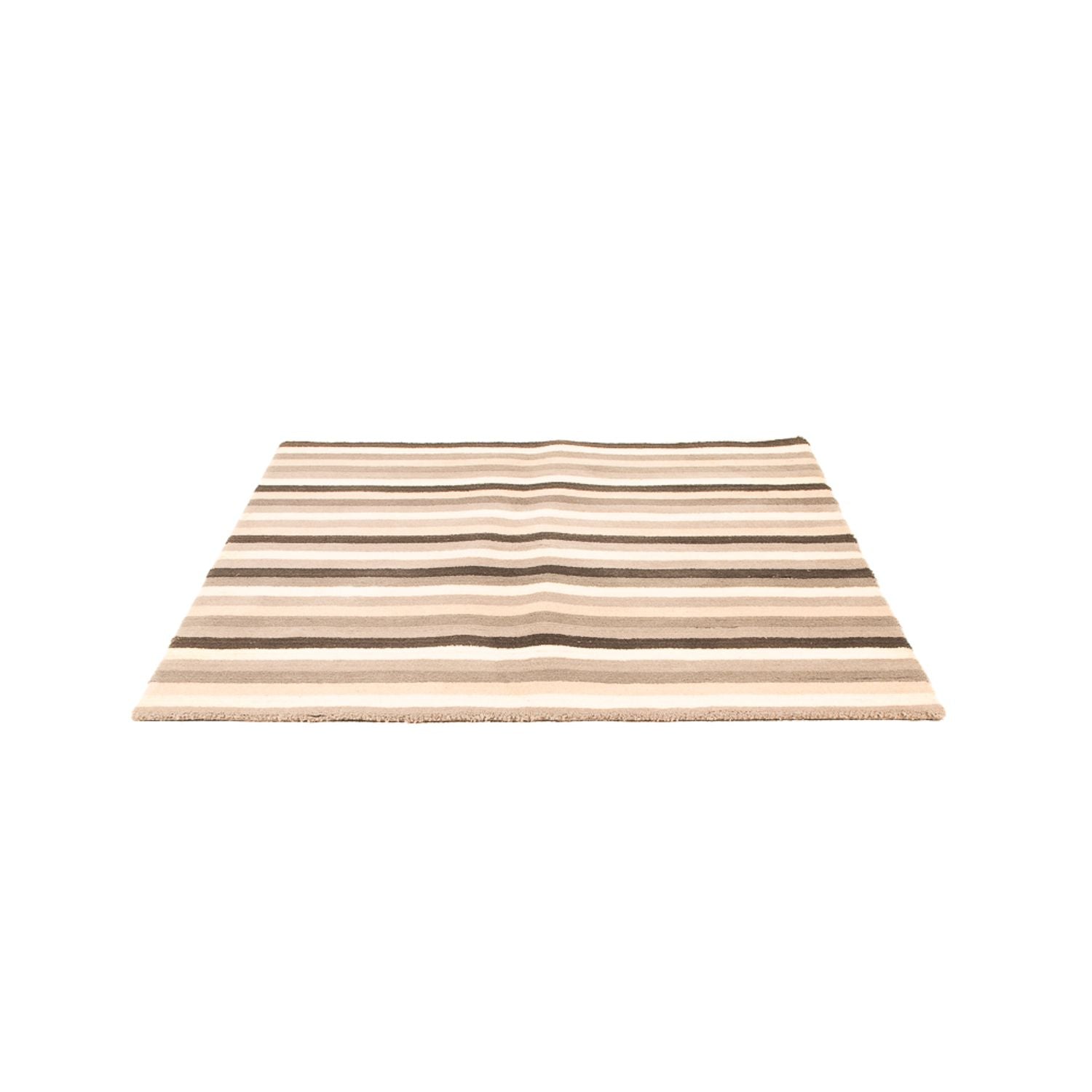 Tappeto di lana quadrato  - 150 x 140 cm - multicolore