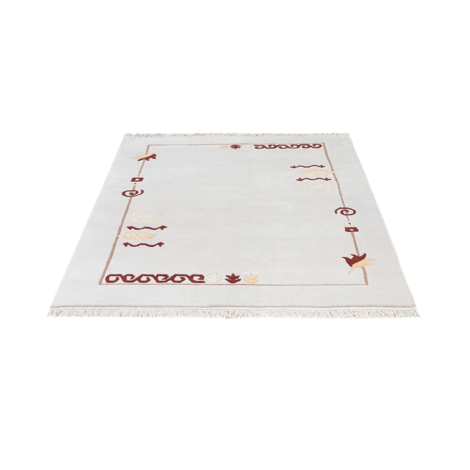 Tappeto Nepal - 180 x 120 cm - beige chiaro